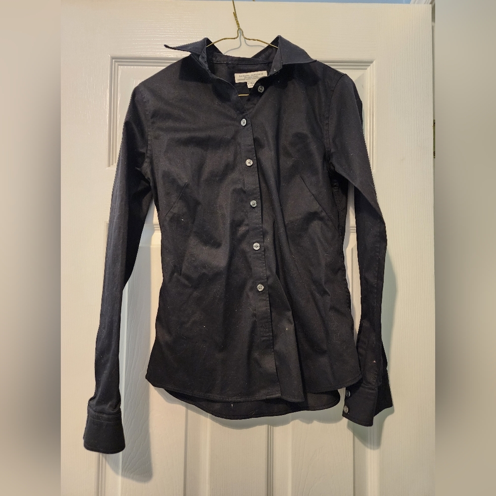 Banana Republic basic black blouse Size 4
